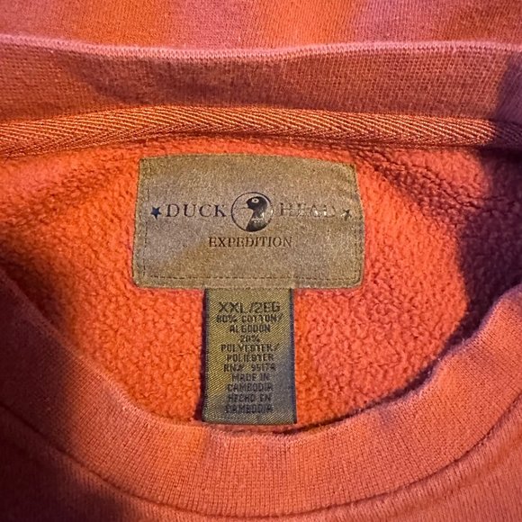 Duckhead Expedition brown Labrador sweatshirt size XXL - Picture 3 of 9